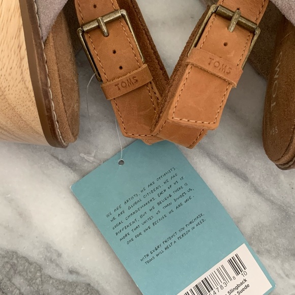 TOMS Leila Slingback clog mules - Picture 4 of 7